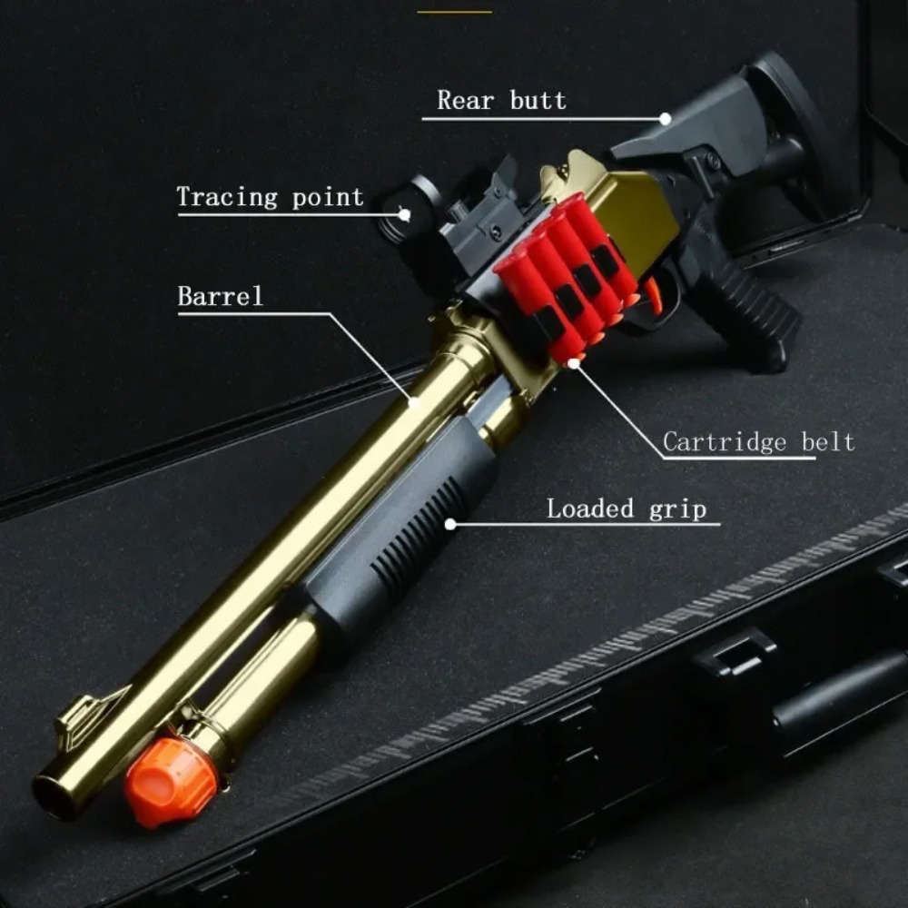 XM1014 S686 Shotgun Spray Toys - Foam Dart Gun recension och pris