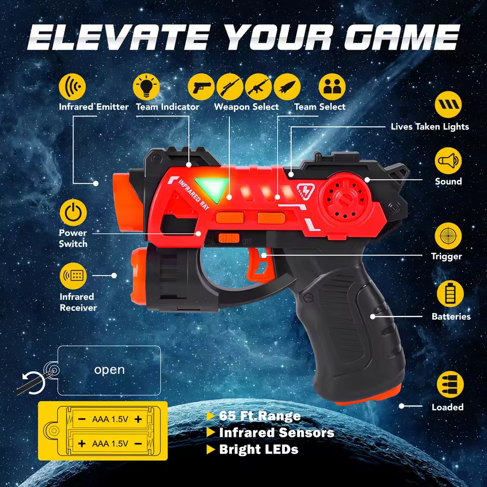 Laser Infrared Tag Guns Set Mi - Laser Tag Set Kids recension och pris