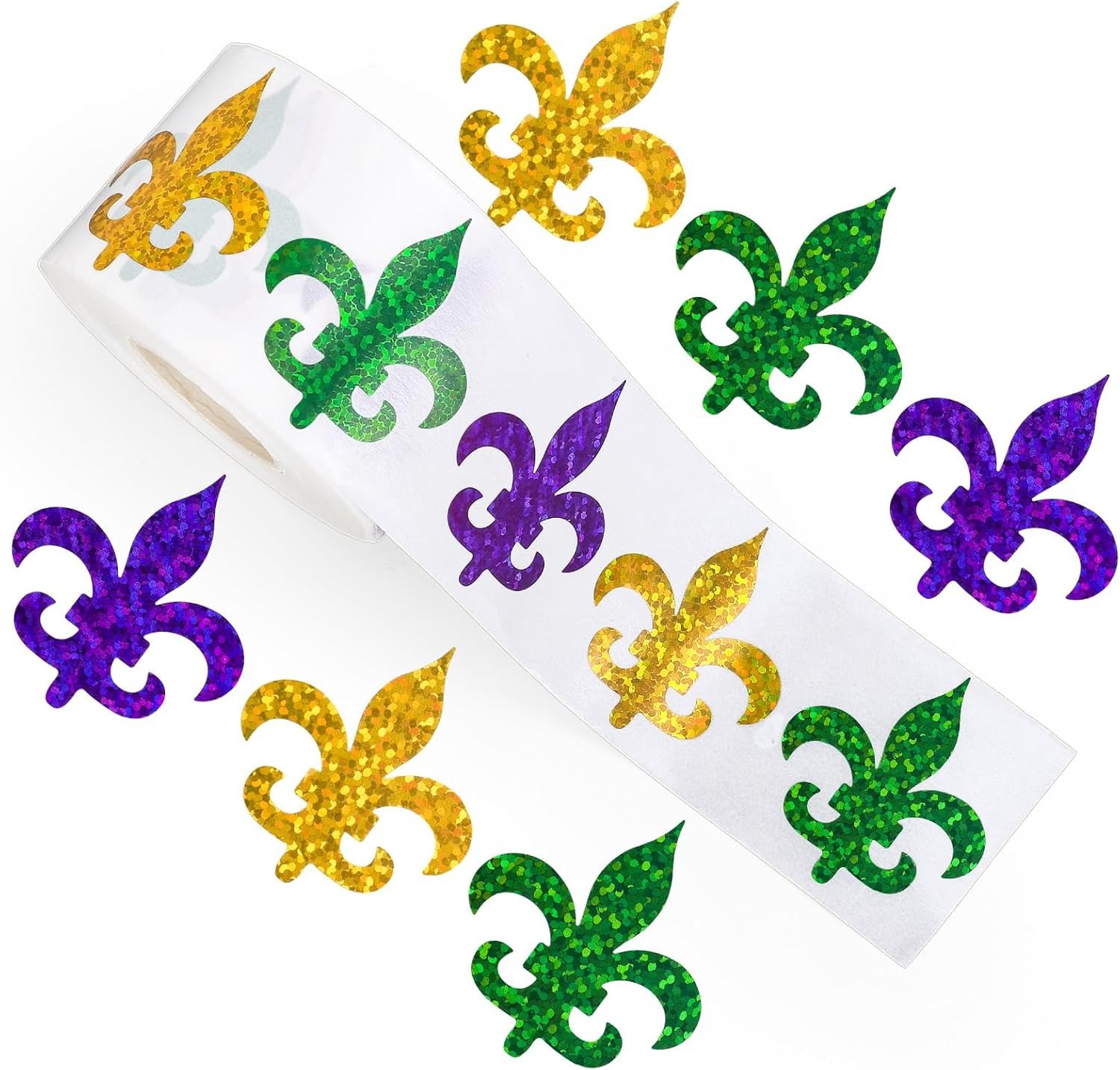 500Pcs Mardi Gras Stickers for - Laser Tag Set Kids recension och pris