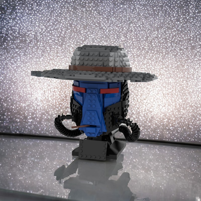 598pcs MOC Cad Bane Helmet Col - Kids Toys Cad Block recension och pris