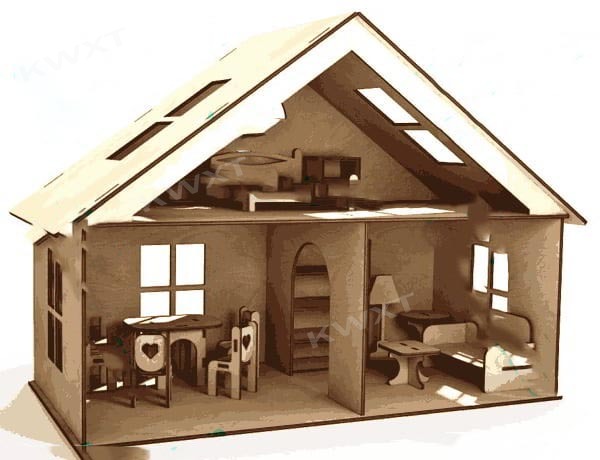 10 kid Doll House Funiture Puz - Kids Toys Vector recension och pris